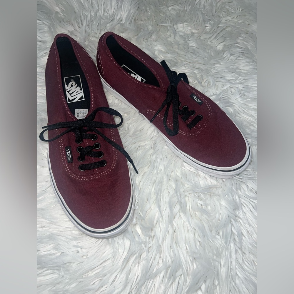 vans "authentic shoe" - 10.5 - red